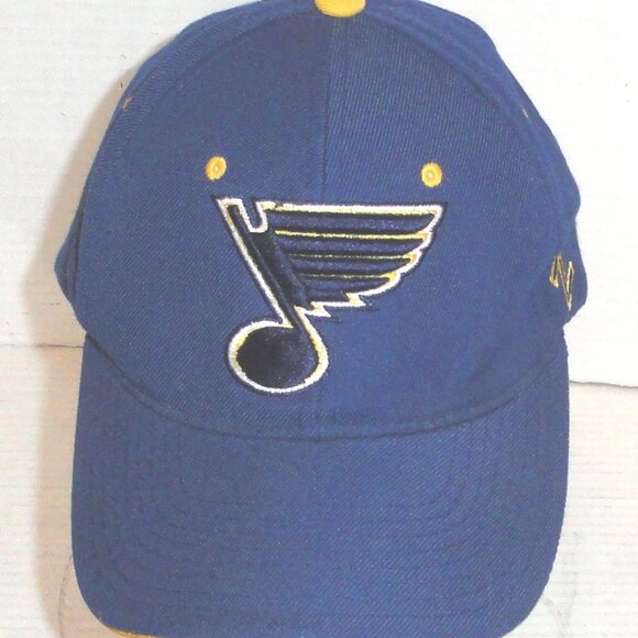 VTG Authentic Zephyr NHL St. Louis Blues Unisex Hook & Loop Adjustable Hat READ - Picture 1 of 9
